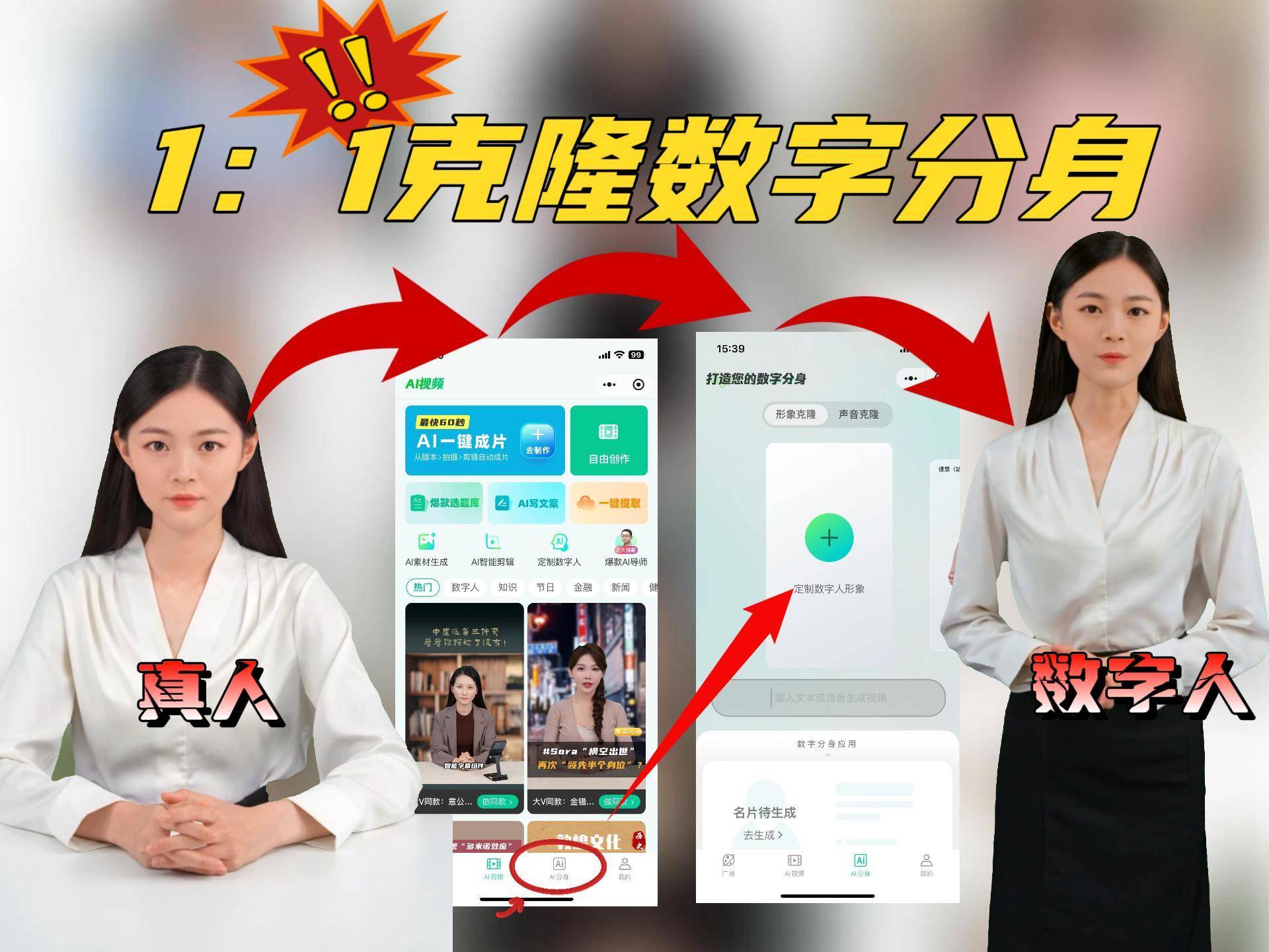 AI数字替身踏入时尚业